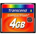 Transcend CompactFlash 4 GB TS4GCF133 – Zboží Mobilmania