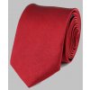 Kravata Pánská kravata Slim červené barvy