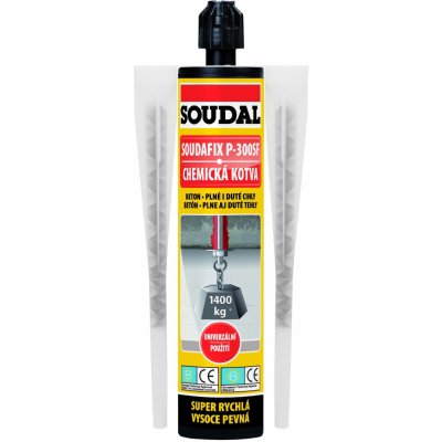 Soudal SOUDAFIX P-300 SF chemická kotva 300 ml – HobbyKompas.cz