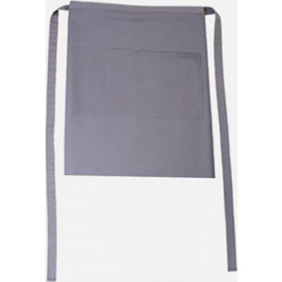 CG Workwear Gastro zástěra Roma s kapsami odolná proti pomačkání šedá slonovinová 50 x 78 cm CGW1262 – Hledejceny.cz