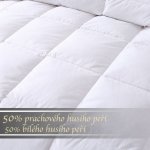 Polštáře a peřiny.cz Péřová přikrývka Comfort Bílá 140x200 – Sleviste.cz