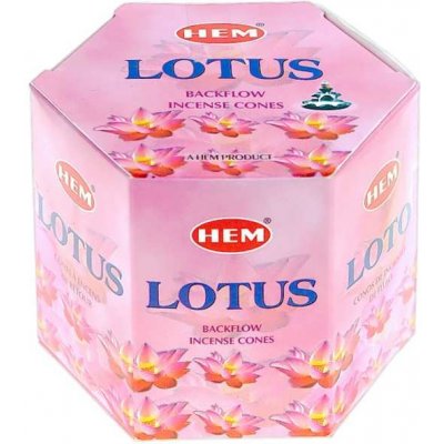 Hem Vonné kužely pro tekoucí dým Lotus 40 ks – Zboží Dáma Hem Vonné kužely pro tekoucí dým Lotus 40 ks – Zboží Dáma