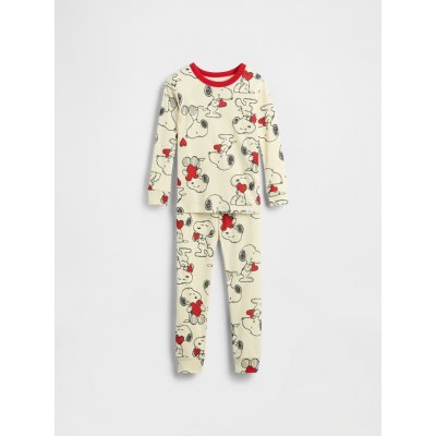 Baby pyžamový set Gap & Peanuts Snoopy Béžová – Zboží Dáma