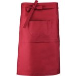 Kariban Zástěra Caviste K887 barmanská 1TE-K887-Red-uni Červená – Hledejceny.cz