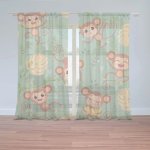 Záclony Roztomilé opičky: 2 ks - 150x250 cm - Sablio – Hledejceny.cz