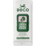 Beco Bamboo Čistící ubrousky pro psy neparfémované 80 ks – Zbozi.Blesk.cz