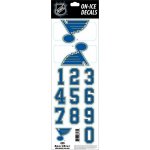 Sportstape ALL IN ONE HELMET DECALS - ST. LOUIS BLUES – Zbozi.Blesk.cz