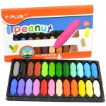 PEANUT voskovky dětské 24 barev – Sleviste.cz