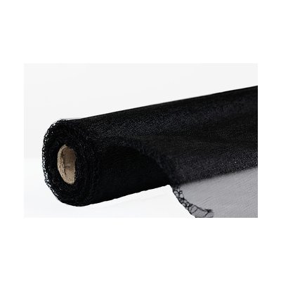 Organza šerpa 36cm/9m - briliant černá – Zbozi.Blesk.cz