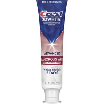 Crest 3D White ADVANCED GLAMOROUS WHITE 93 g – Hledejceny.cz