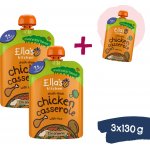 Ella's Kitchen BIO Kuřecí kastrol s rýží 130 g – Zboží Dáma