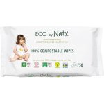 ECO by Naty vlhčené ubrousky pro citlivou pokožku 56 ks – Zboží Mobilmania