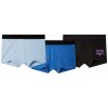 Dětské spodní prádlo pepperts! chlapecké boxerky s BIO bavlnou 3 kusy černá / modrá / světle modrá