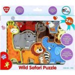 Playgo divoké safari skládačka 9 ks – Hledejceny.cz