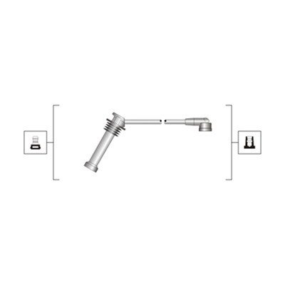 Sada kabelů pro zapalování MAGNETI MARELLI 941319170007 – Hledejceny.cz