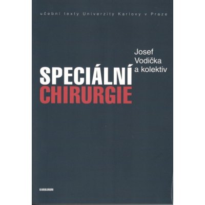 Speciální chirurgie - Vodička, Josef