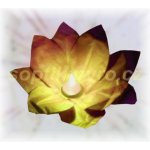 Lampion na vodní hladinu lotosový květ žlutý