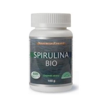 Nástroje Zdraví Spirulina extra Bio 400 tablet 100 g