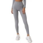 GymBeam Dámské legíny Ribbed FLO Grey – Zboží Dáma