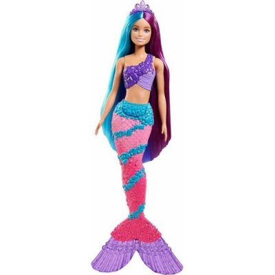 Mattel panenka Barbie Dreamtopia Fantasy dlouhé vlasy mořská panna GTF39 GTF37 MATTEL – Hledejceny.cz