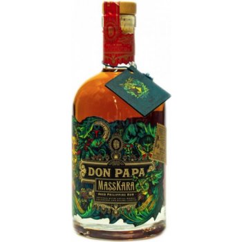 Don Papa MASSKARA 5y 40% 0,7 l (holá láhev)