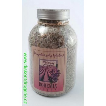 Bohemia Natur Levandule s bylinkami uklidňující koupelová sůl 1,2 kg