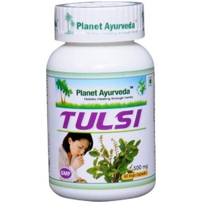 Planet Ayurveda Tulsi extrakt 5:1 500 mg 60 kapslí – Hledejceny.cz