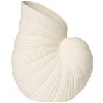 FERM LIVING Váza Shell Vase, Off-white – Zboží Dáma