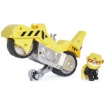 Spin Master Paw Patrol Tlapková Patrola Moto Pups motorka s figurkou Rubble – Sleviste.cz