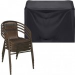 SPRINGOS Kryt na zahradní židle 70x70x125 cm, černý SPRINGOS EXTERIO GA2170-XG – Hledejceny.cz