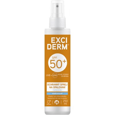 Exciderm Sun Protect SPF50+ ochranný spray na opalování 250 ml