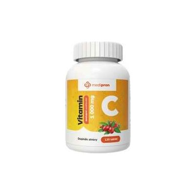 medipron Vitamin C 1000 mg se šípky 120 tablet – Hledejceny.cz