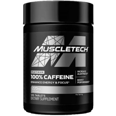 MuscleTech 100% Caffeine 125 tablet