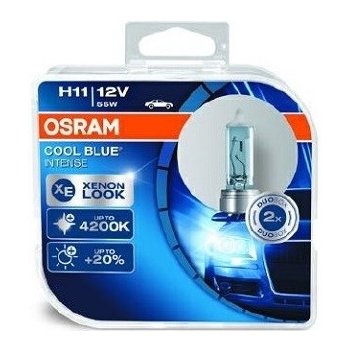 Osram Cool Blue Intense 64211CBI-HCB H11 PGJ19-2 12V 55W