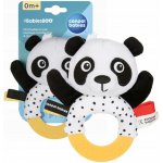 Canpol Babies Plyšové senzorické chrastítko s kousátkem Panda – Zboží Dáma