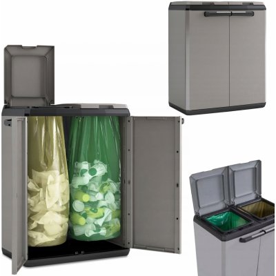 Keter Recyklační koš SPLIT CABINET BASIC – Zboží Dáma