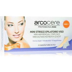 Arcocere Deepline voskové epilační pásky na obličej pro ženy 10 ks