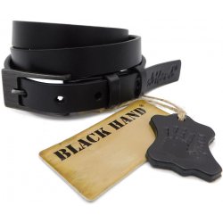 Black Hand dámský kožený pásek 069 98 černý