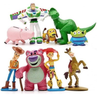 Toy Story Příběh hraček Figurky 9 ks – Zbozi.Blesk.cz