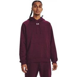 Under Armour mikina Rival Fleece Hoodie dark maroon