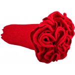 Krepový kornout 25cm x 2,5m 586-TM. ČERVENÁ – Sleviste.cz