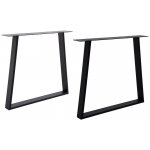 CITYLINE Stolová noha Bremen, 780 × 130 × 720 mm, černá, 2 ks 50101.1472.00011 – Sleviste.cz