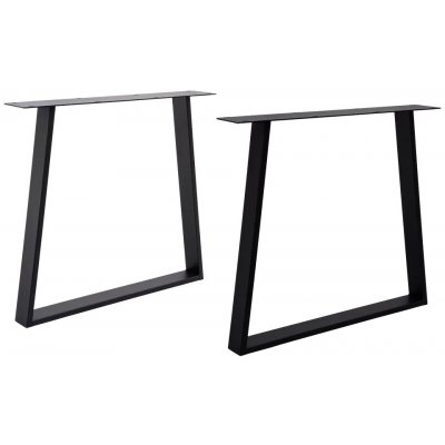 CITYLINE Stolová noha Bremen, 780 × 130 × 720 mm, černá, 2 ks 50101.1472.00011 – Sleviste.cz