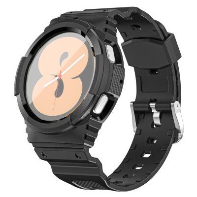 PROTEMIO 38250 GLACIER Ochranné pouzdro s řemínkem Samsung Galaxy Watch 4 44mm černé – Zboží Mobilmania