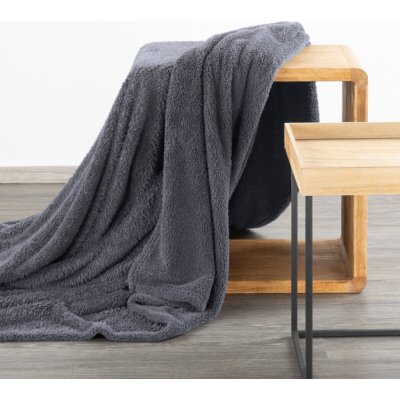 Mybesthome přehoz na křeslo sedačku LOREN šedá 70 x 160 cm – Sleviste.cz