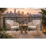 Hartman Sevilla zahradní jídelní židle Rope beige – Hledejceny.cz