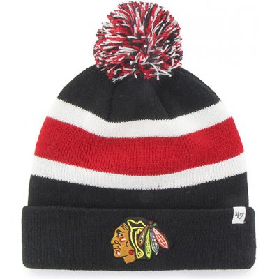 47 Brand pánská zimní čepice Chicago Blackhawks 47 Breakaway Cuff Knit – Hledejceny.cz