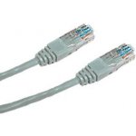 Datacom 1509 Patch kabel UTP CAT5E, 0,5m, křížený, šedý – Hledejceny.cz