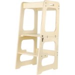 Joybex | LT-003 Učicí věž 2v1 přírodní – Zboží Dáma