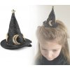 Dětský karnevalový kostým Sponka do vlasů čarodějnický klobouk